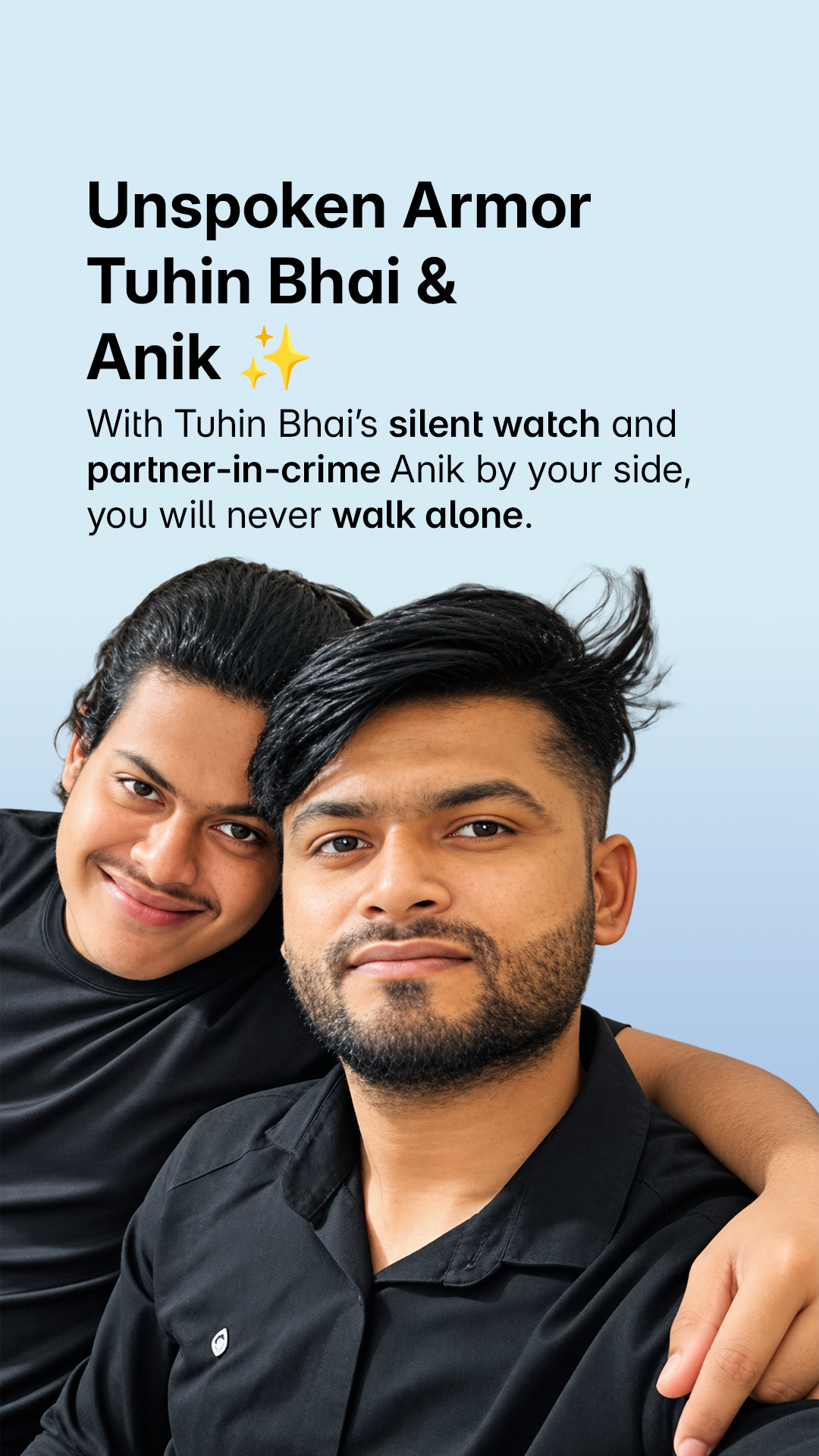 Annu's Brothers Tuhin & Anik